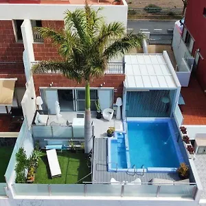  Ferienhaus Con Piscina Privada Palmeras